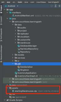 Prebuilt Database Location