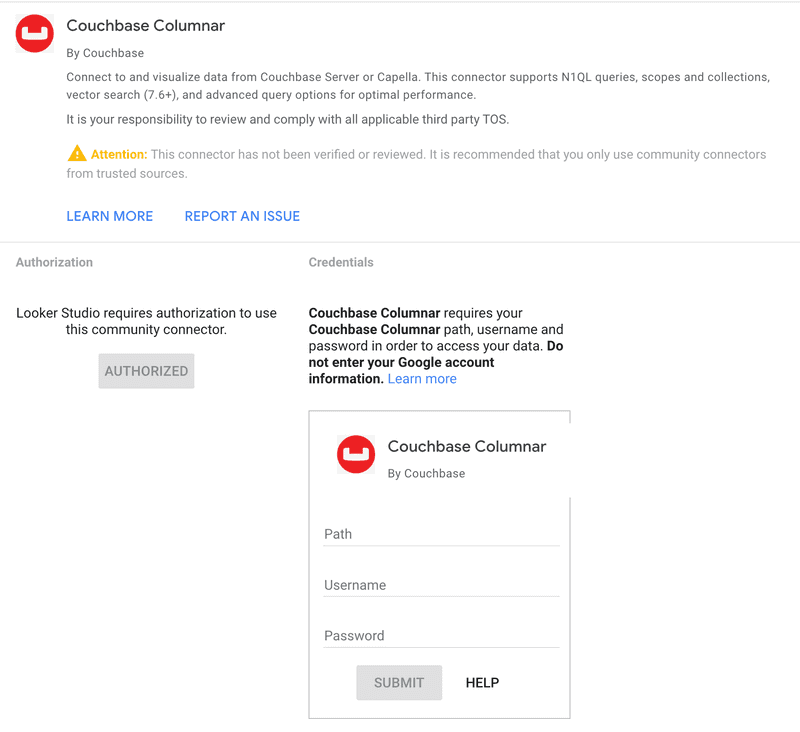 Authentication Screen