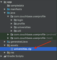 Prebuilt Database Location