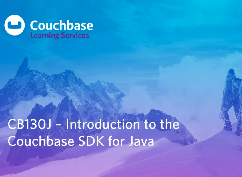 Introduction to the Java SDK